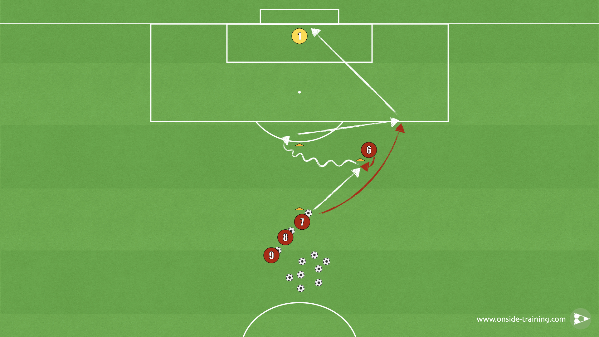 Overlap Shooting Drill 2