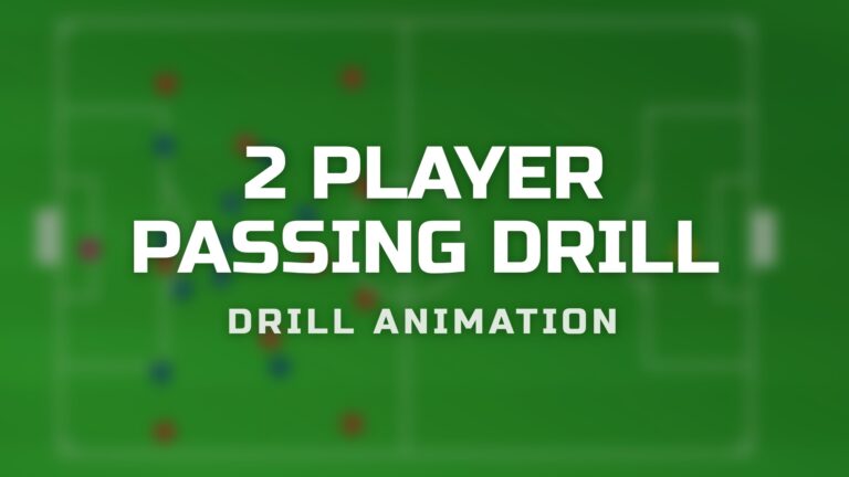 2 Player Passing Drill – animated drill in the Onside Training app