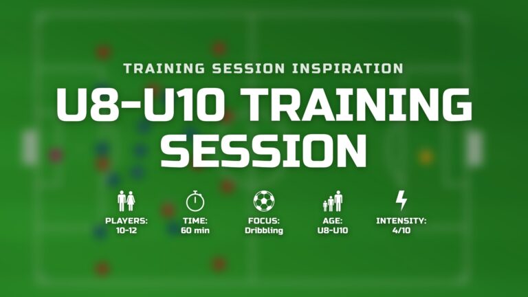 U8-U10 Training Session – thumbnail of the 4-drill session